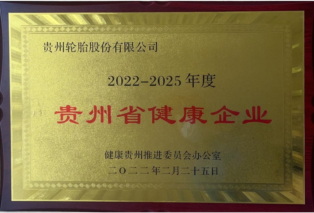 贵州省健康企业（2022-2025年度）