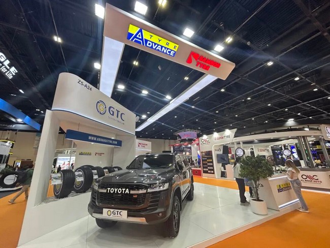 灯塔之光闪耀全球——贵州轮胎乘用车轮胎亮相2025迪拜汽配展